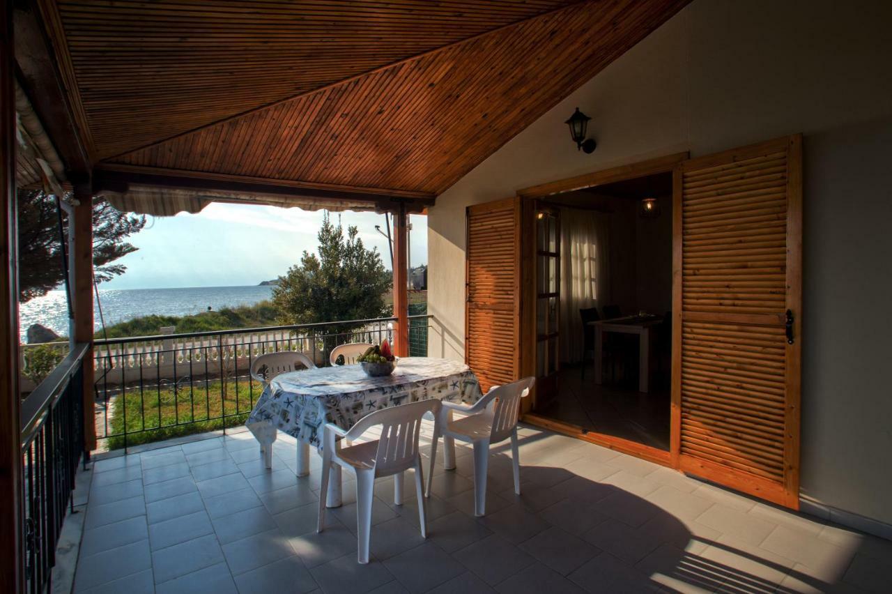 Halkidiki SeaFront Beach House Villa Nea Kallikrateia Buitenkant foto